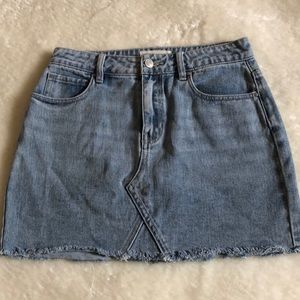 Pacsun denim skirt